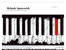 Tablet Screenshot of melaniespanswick.com